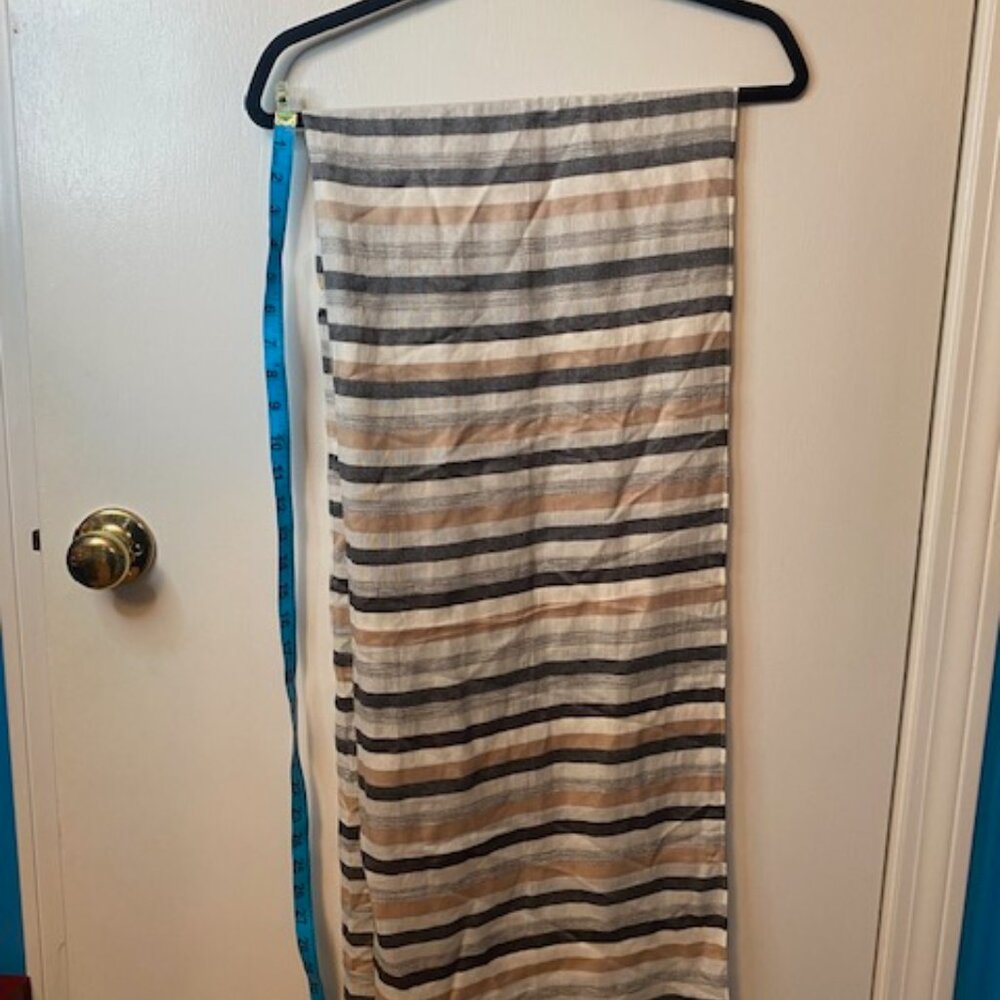 Talbots Striped long Scarf - Picture 4 of 9